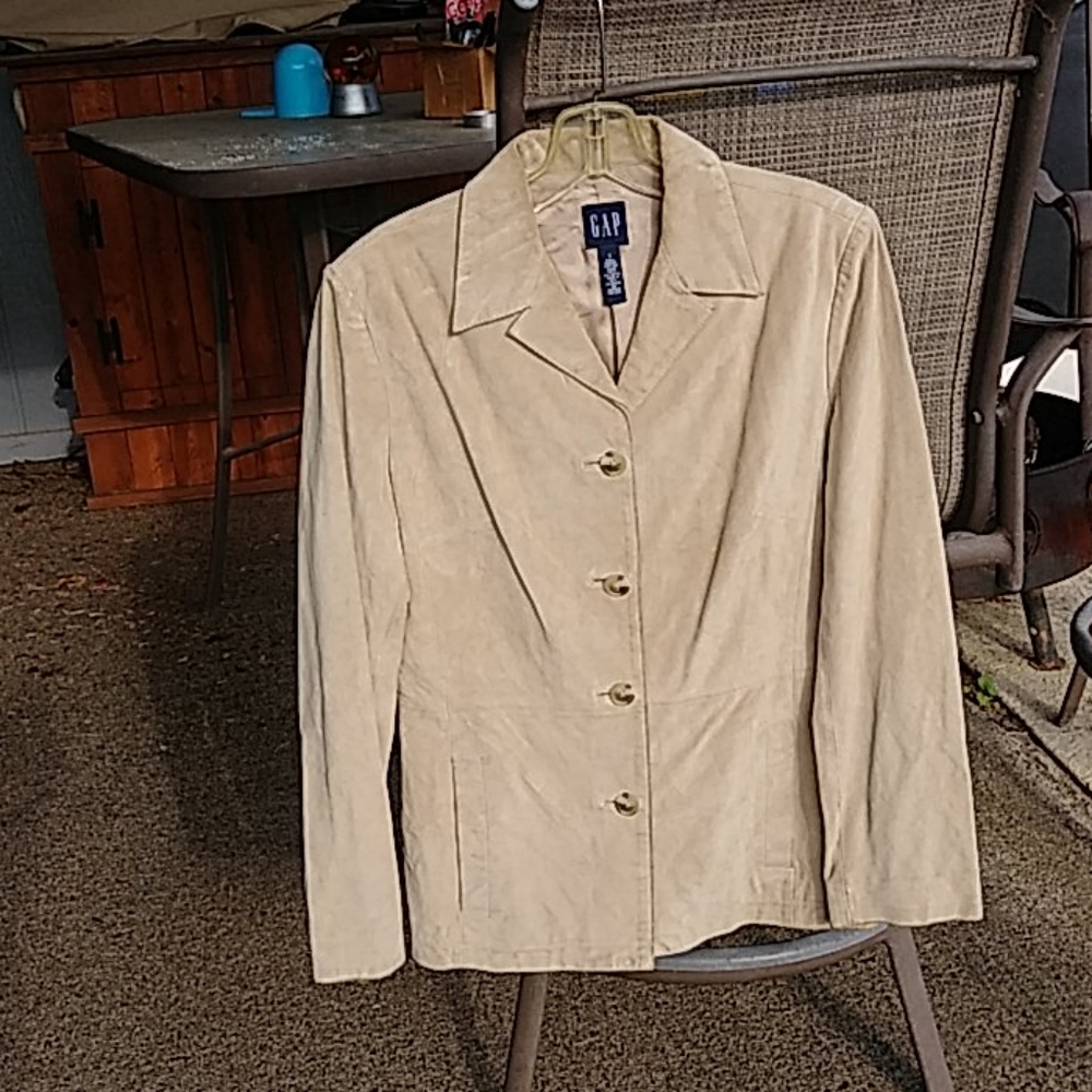 Gap Leather Jacket - image 7